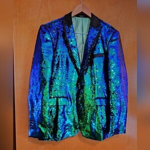 Coofandy Sequined Blazer